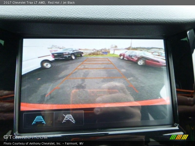 Red Hot / Jet Black 2017 Chevrolet Trax LT AWD