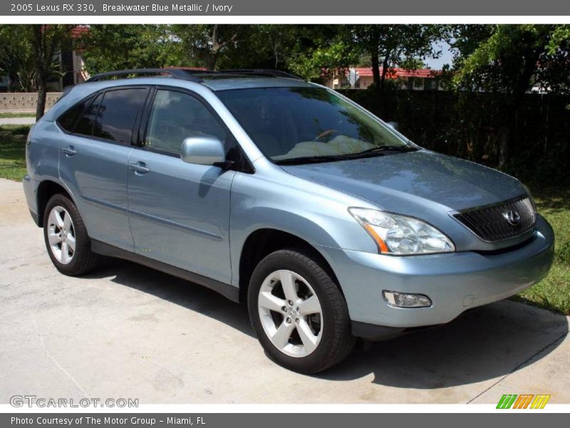 Breakwater Blue Metallic / Ivory 2005 Lexus RX 330