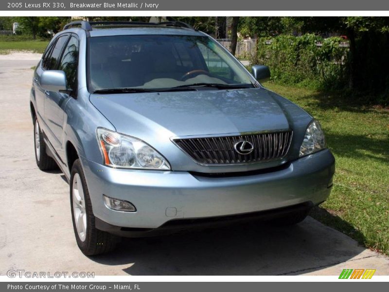 Breakwater Blue Metallic / Ivory 2005 Lexus RX 330