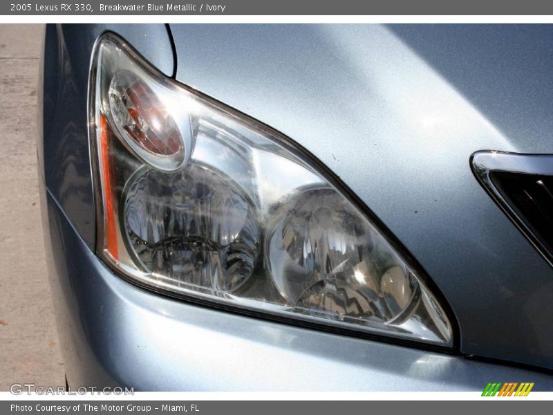 Breakwater Blue Metallic / Ivory 2005 Lexus RX 330