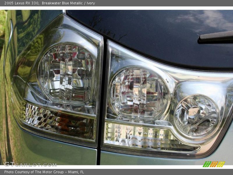 Breakwater Blue Metallic / Ivory 2005 Lexus RX 330