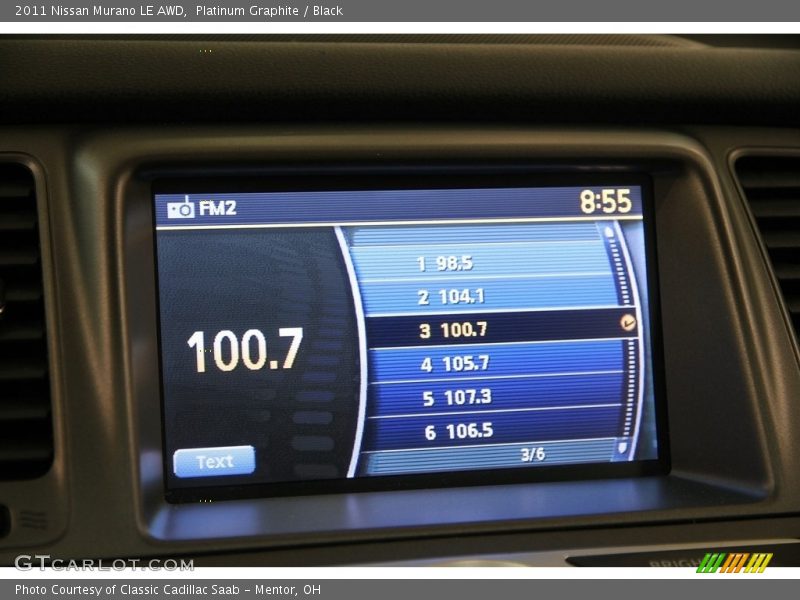 Platinum Graphite / Black 2011 Nissan Murano LE AWD