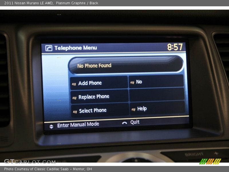 Platinum Graphite / Black 2011 Nissan Murano LE AWD