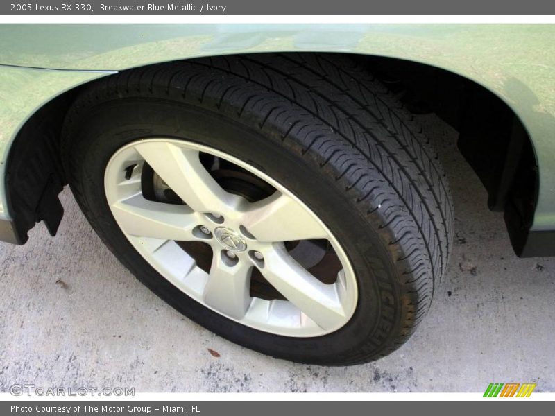Breakwater Blue Metallic / Ivory 2005 Lexus RX 330