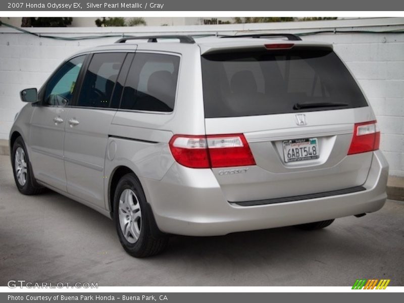 Silver Pearl Metallic / Gray 2007 Honda Odyssey EX