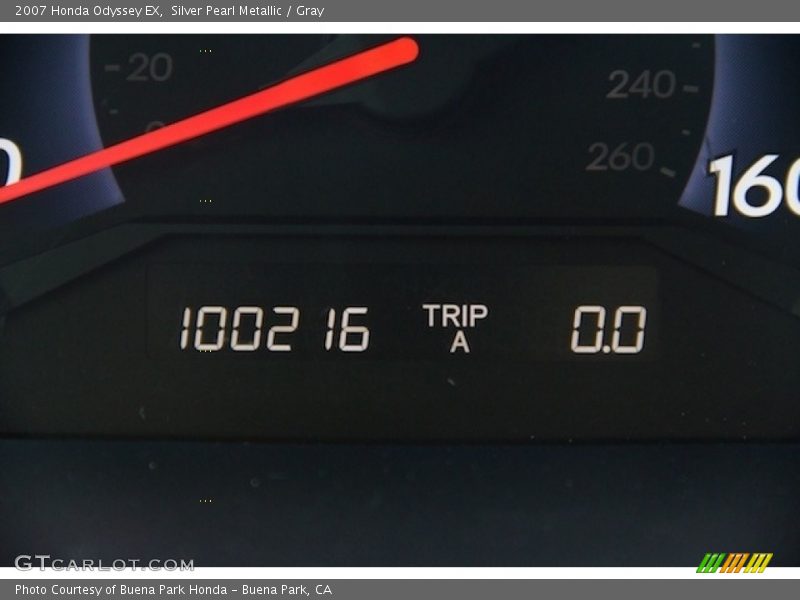Silver Pearl Metallic / Gray 2007 Honda Odyssey EX