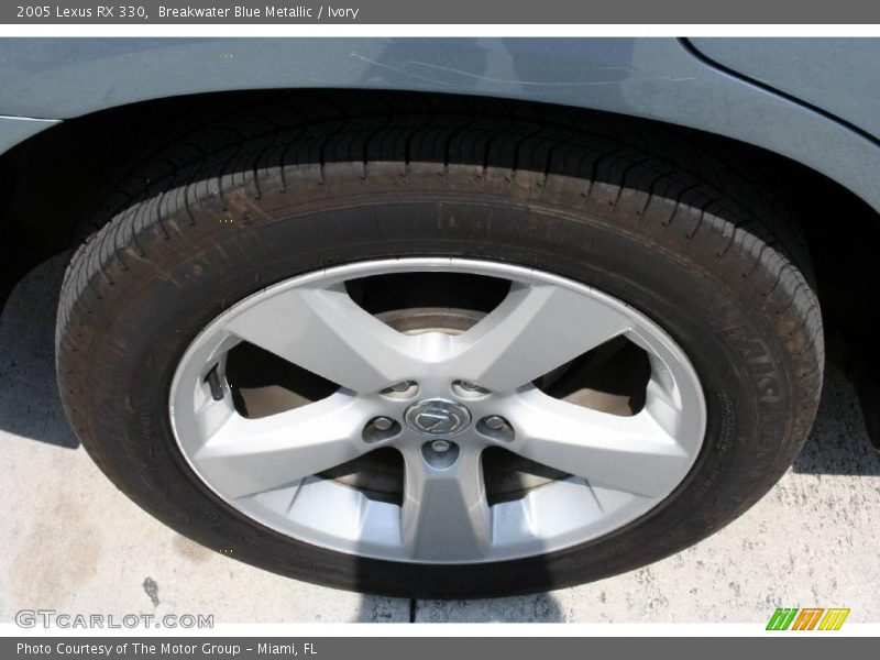 Breakwater Blue Metallic / Ivory 2005 Lexus RX 330