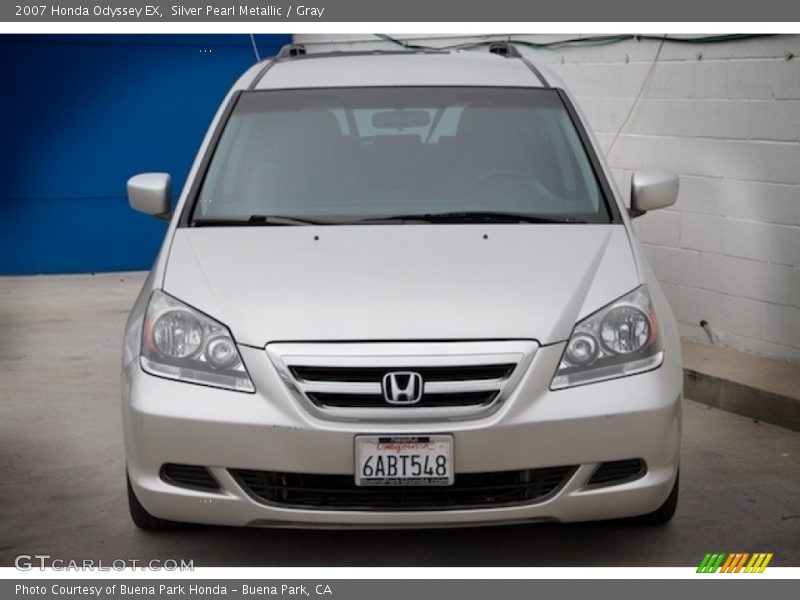 Silver Pearl Metallic / Gray 2007 Honda Odyssey EX