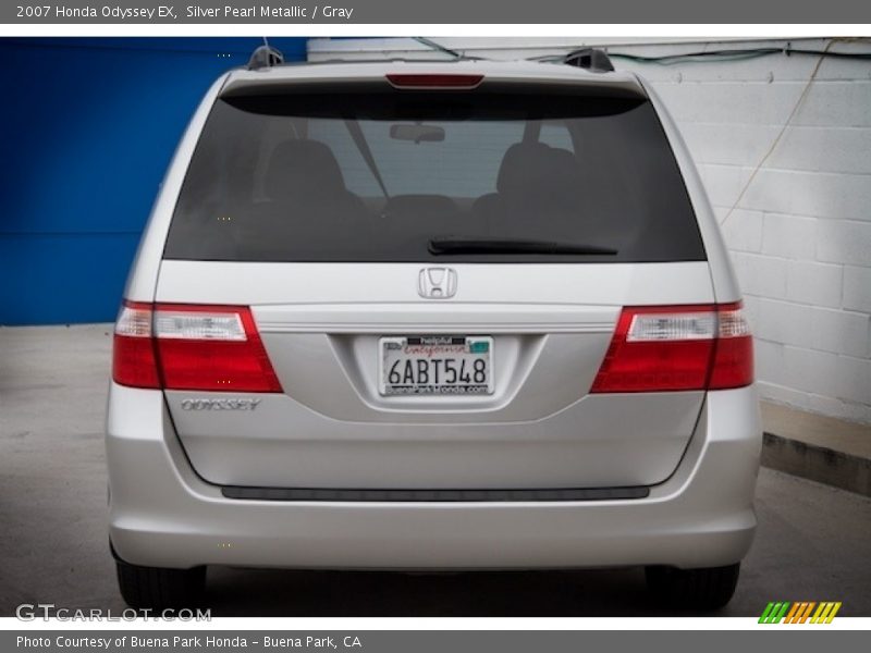 Silver Pearl Metallic / Gray 2007 Honda Odyssey EX