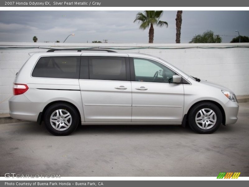 Silver Pearl Metallic / Gray 2007 Honda Odyssey EX