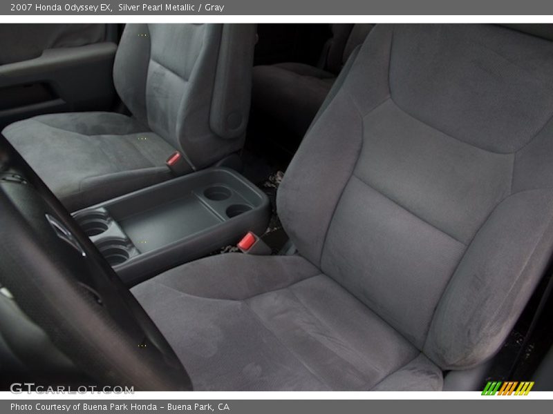 Silver Pearl Metallic / Gray 2007 Honda Odyssey EX