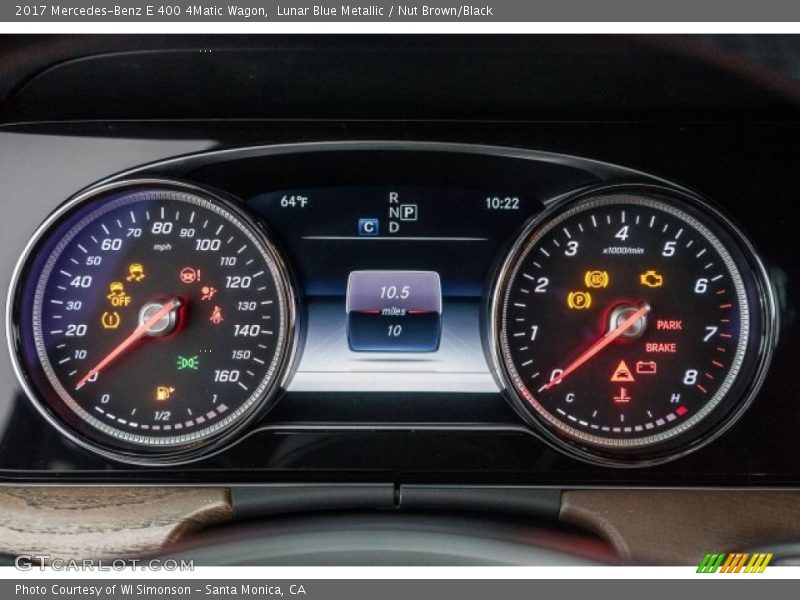  2017 E 400 4Matic Wagon 400 4Matic Wagon Gauges