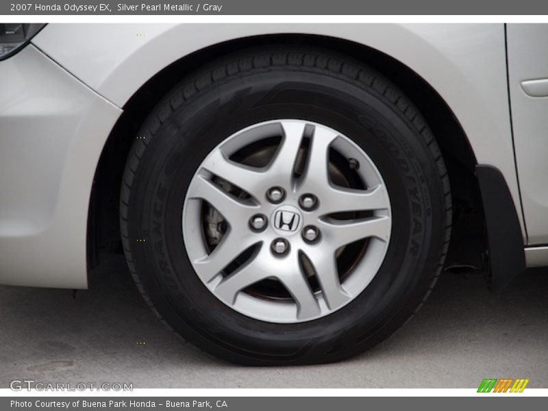Silver Pearl Metallic / Gray 2007 Honda Odyssey EX