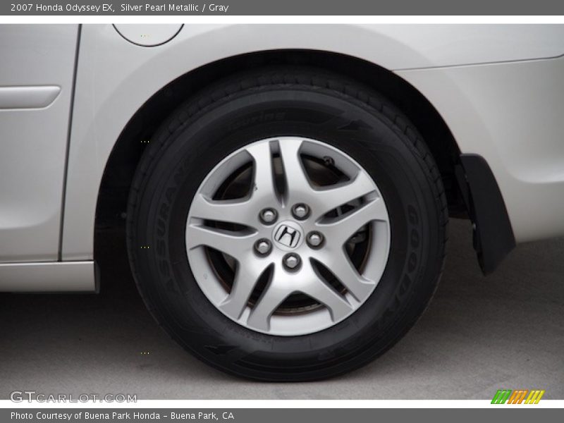 Silver Pearl Metallic / Gray 2007 Honda Odyssey EX