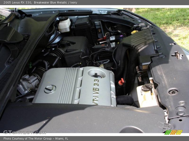 Breakwater Blue Metallic / Ivory 2005 Lexus RX 330