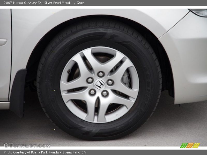 Silver Pearl Metallic / Gray 2007 Honda Odyssey EX