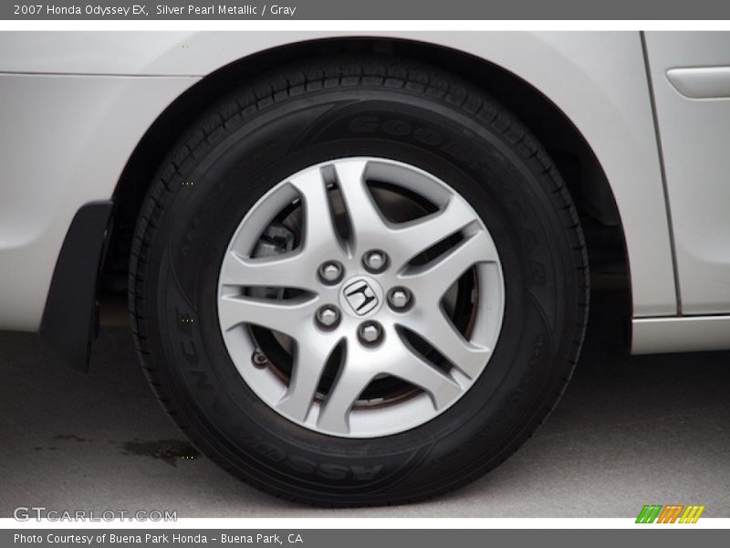 Silver Pearl Metallic / Gray 2007 Honda Odyssey EX
