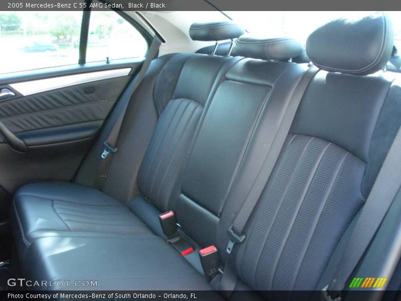 Black / Black 2005 Mercedes-Benz C 55 AMG Sedan