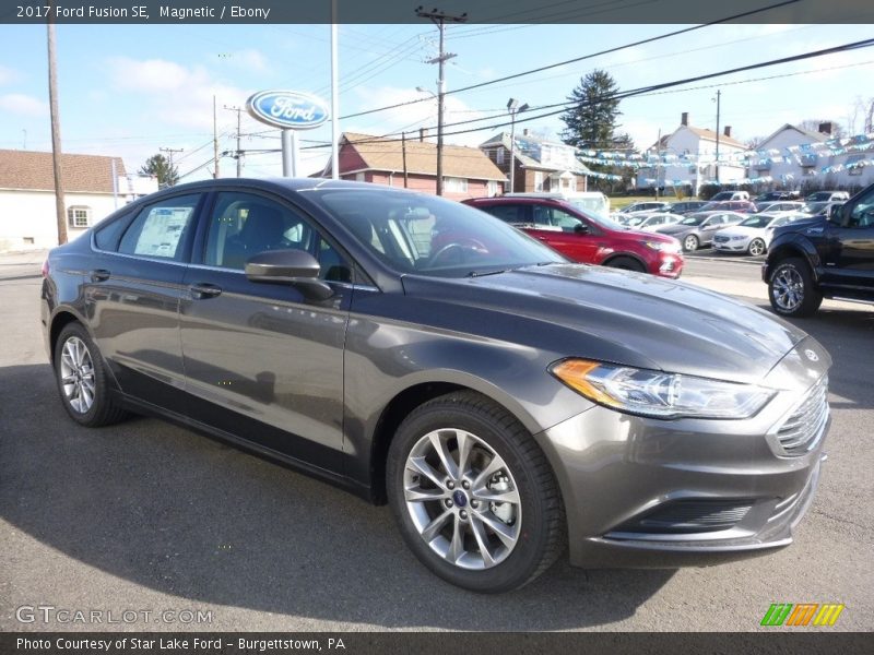 Magnetic / Ebony 2017 Ford Fusion SE