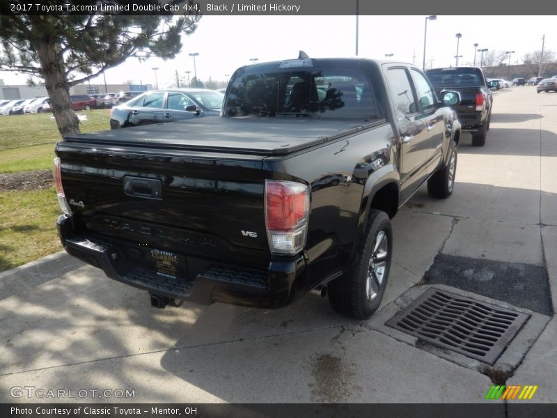 Black / Limited Hickory 2017 Toyota Tacoma Limited Double Cab 4x4