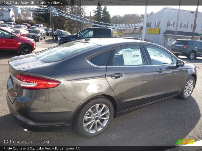 Magnetic / Ebony 2017 Ford Fusion SE
