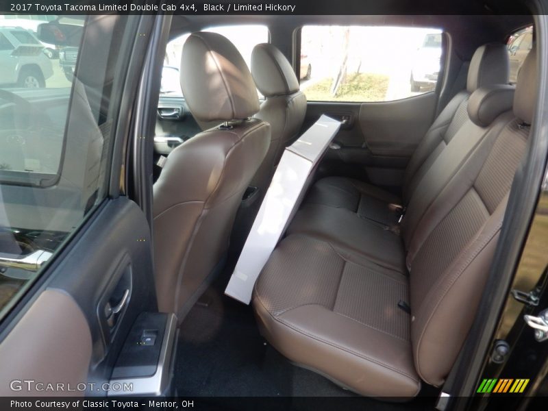 Black / Limited Hickory 2017 Toyota Tacoma Limited Double Cab 4x4