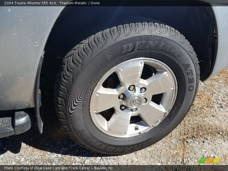 Titanium Metallic / Stone 2004 Toyota 4Runner SR5 4x4