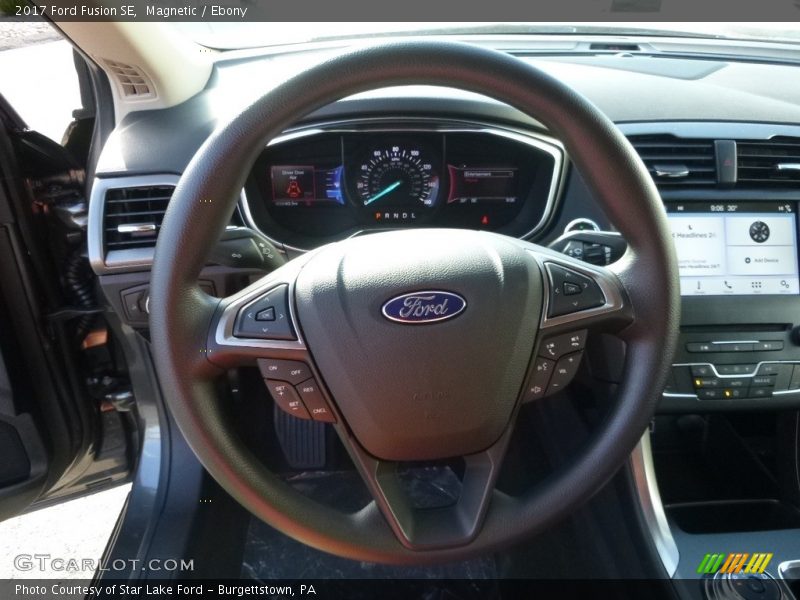 Magnetic / Ebony 2017 Ford Fusion SE
