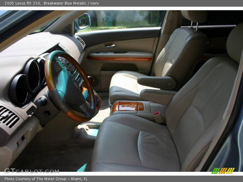 Breakwater Blue Metallic / Ivory 2005 Lexus RX 330