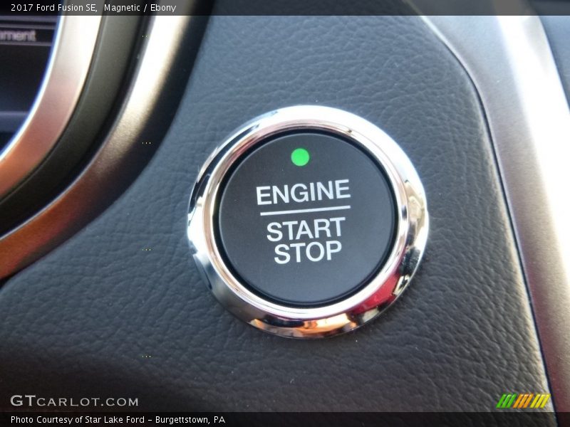 Magnetic / Ebony 2017 Ford Fusion SE