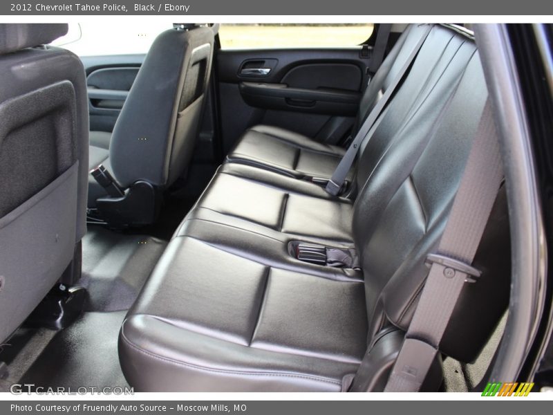 Black / Ebony 2012 Chevrolet Tahoe Police