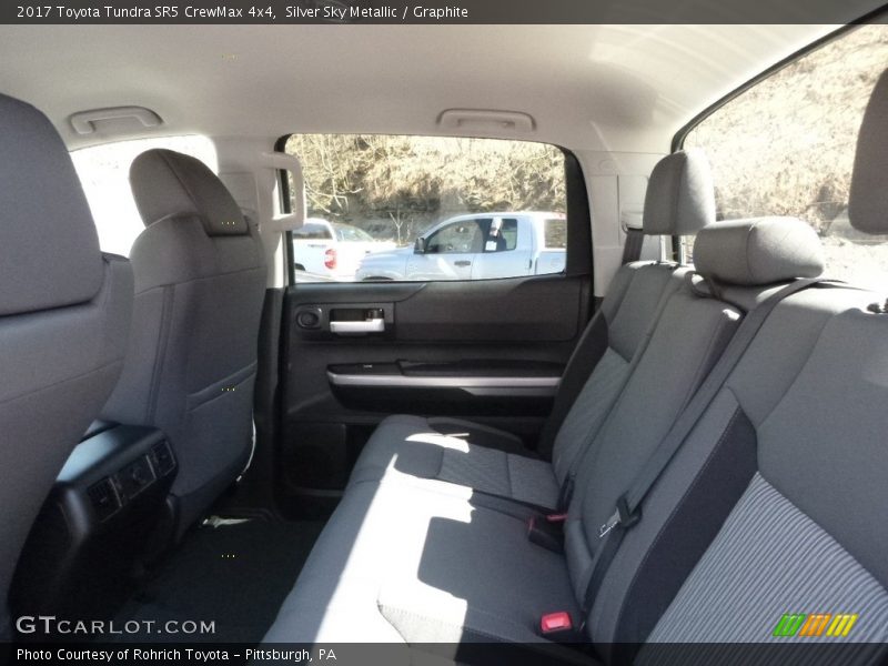 Silver Sky Metallic / Graphite 2017 Toyota Tundra SR5 CrewMax 4x4