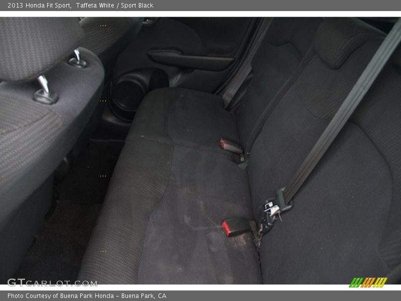 Taffeta White / Sport Black 2013 Honda Fit Sport