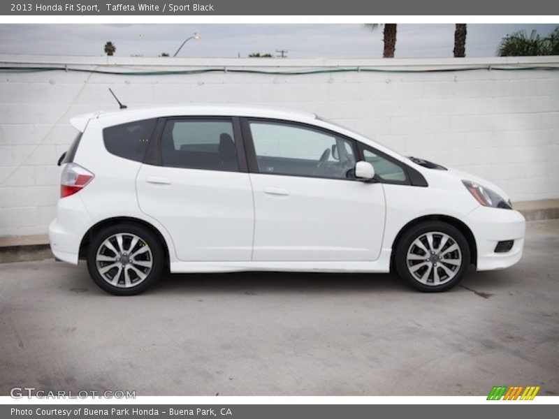 Taffeta White / Sport Black 2013 Honda Fit Sport