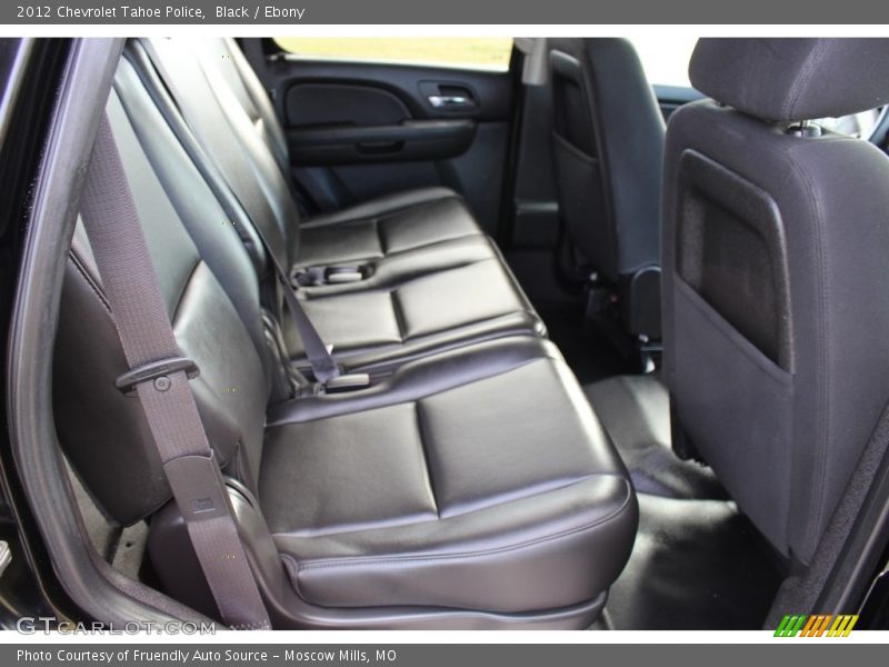 Black / Ebony 2012 Chevrolet Tahoe Police