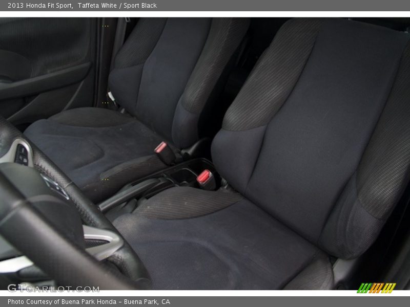 Taffeta White / Sport Black 2013 Honda Fit Sport