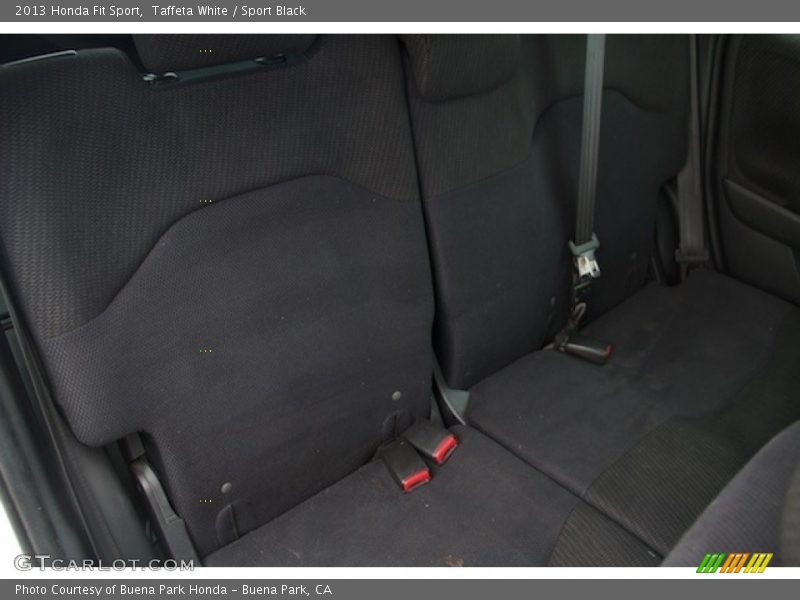 Taffeta White / Sport Black 2013 Honda Fit Sport