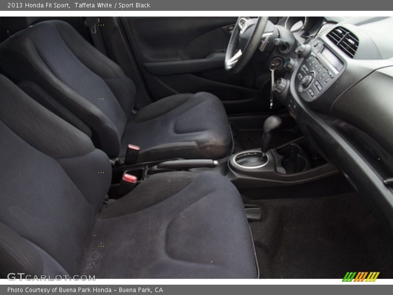 Taffeta White / Sport Black 2013 Honda Fit Sport