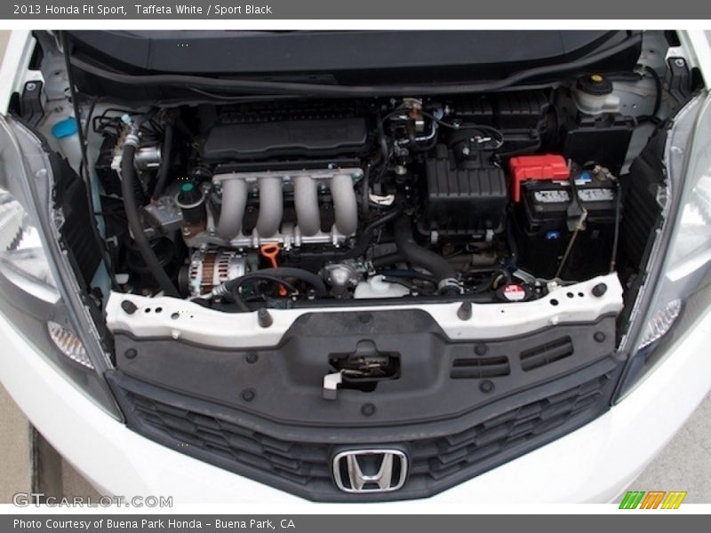 Taffeta White / Sport Black 2013 Honda Fit Sport