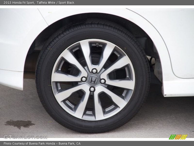 Taffeta White / Sport Black 2013 Honda Fit Sport