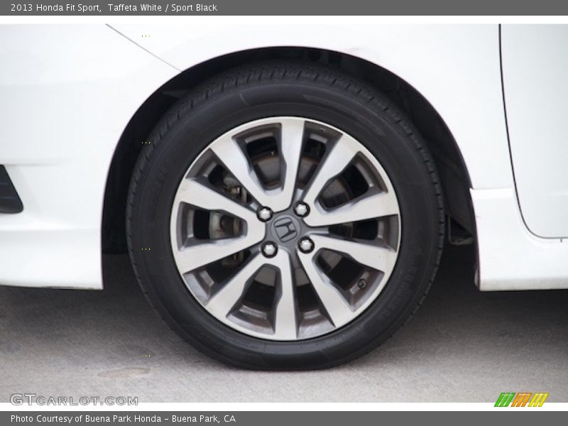 Taffeta White / Sport Black 2013 Honda Fit Sport