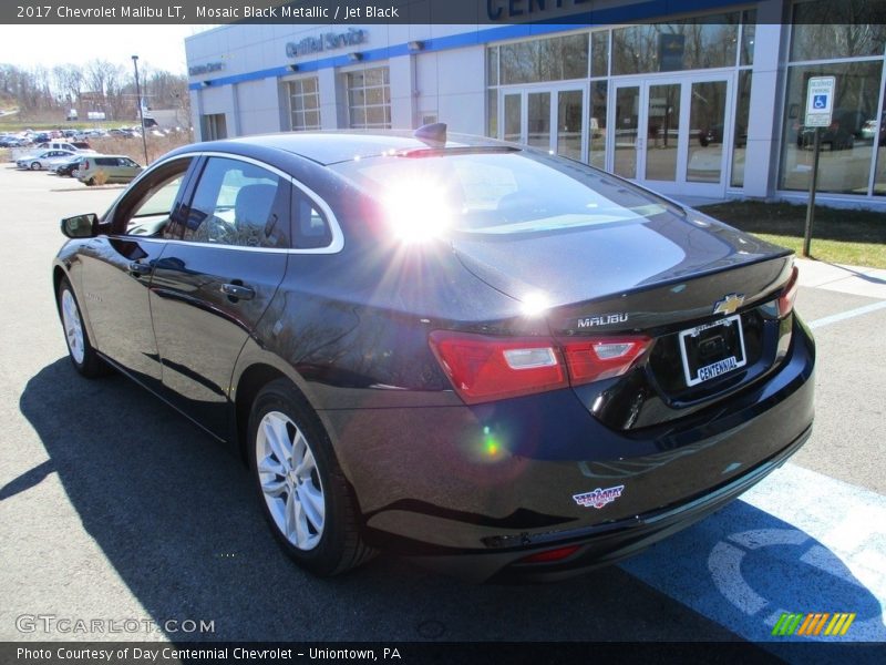 Mosaic Black Metallic / Jet Black 2017 Chevrolet Malibu LT