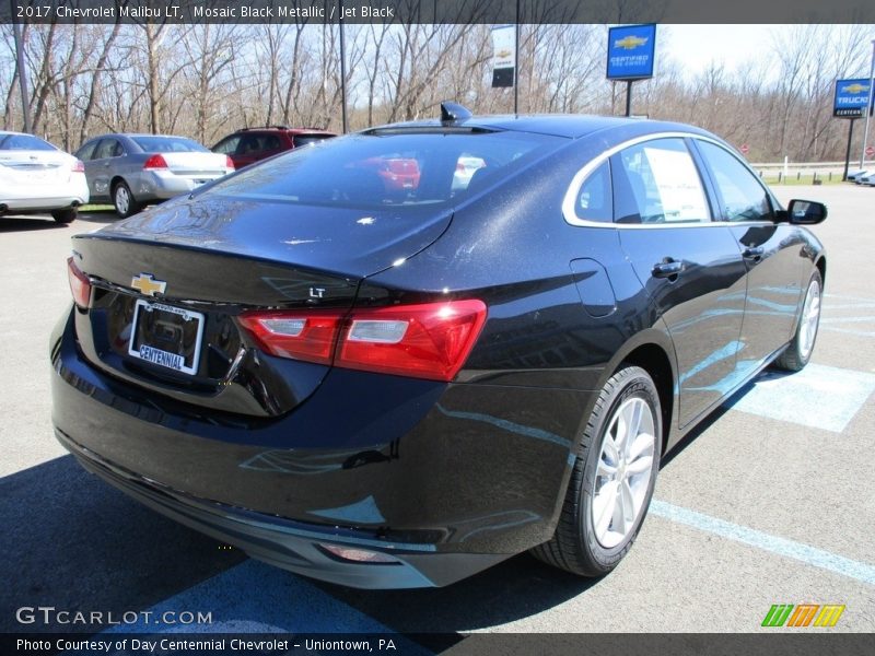 Mosaic Black Metallic / Jet Black 2017 Chevrolet Malibu LT
