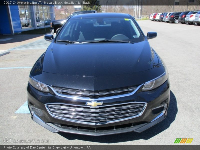 Mosaic Black Metallic / Jet Black 2017 Chevrolet Malibu LT