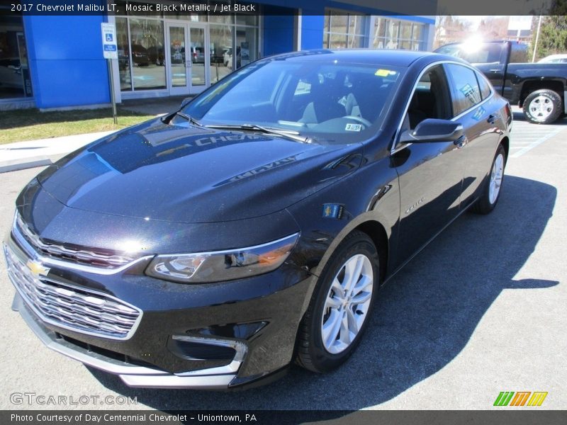 Mosaic Black Metallic / Jet Black 2017 Chevrolet Malibu LT