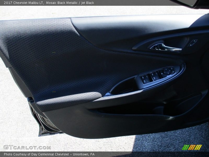 Mosaic Black Metallic / Jet Black 2017 Chevrolet Malibu LT