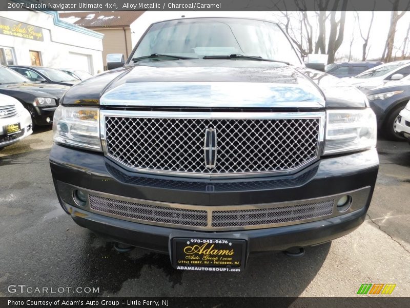 Alloy Metallic / Charcoal/Caramel 2007 Lincoln Navigator Ultimate 4x4