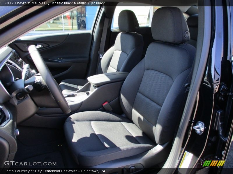 Mosaic Black Metallic / Jet Black 2017 Chevrolet Malibu LT