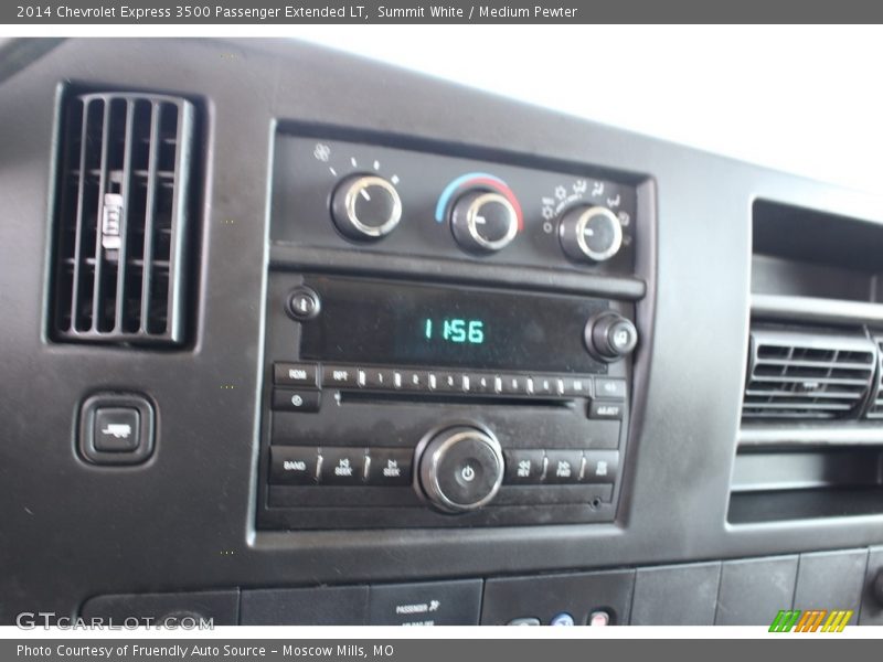 Summit White / Medium Pewter 2014 Chevrolet Express 3500 Passenger Extended LT