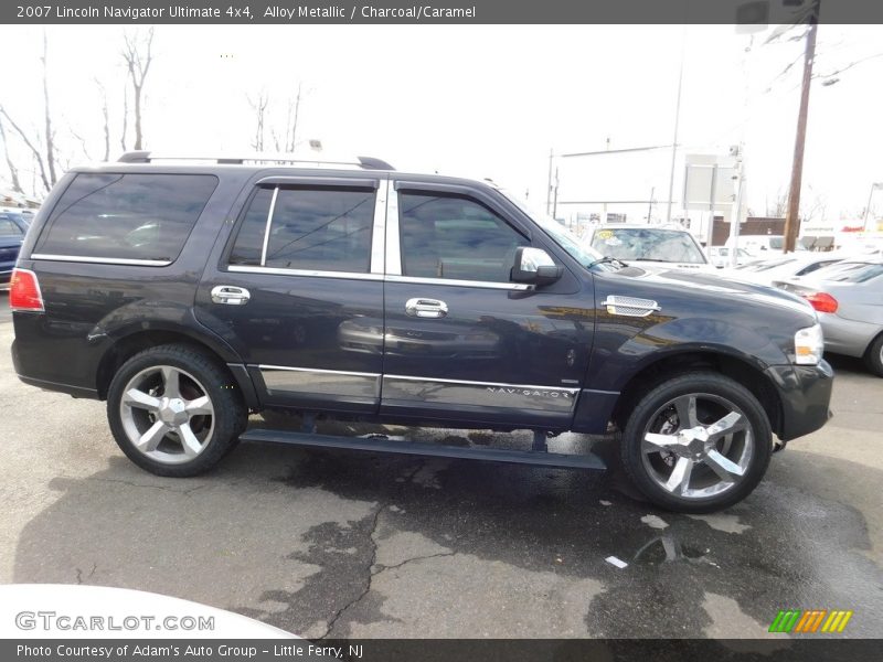 Alloy Metallic / Charcoal/Caramel 2007 Lincoln Navigator Ultimate 4x4